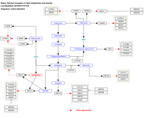 Nuclear receptors in lipid metabolism and toxicity