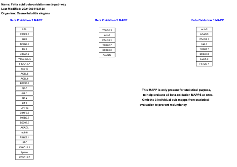 Fatty acid beta-oxidation meta-pathway