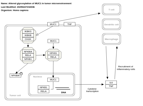 Altered glycosylation of MUC1 in tumor microenvironment