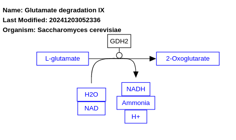 Glutamate degradation III